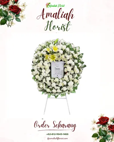 Krans Bunga Duka Cita di Walang Sari